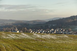 leaving the forest near Eschershausen