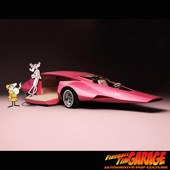 The Pink Panther Pop Culture Cars by Fireball Tim Garage