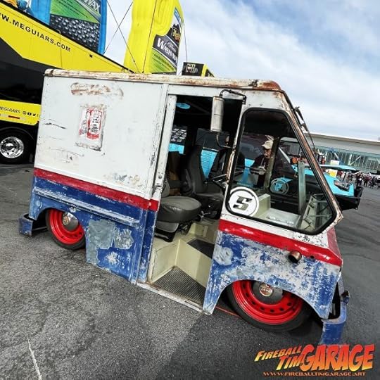 mail Truck Pop Culture Cars by Fireball Tim Garage