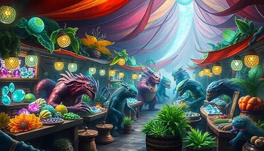 monster resource trading evolution