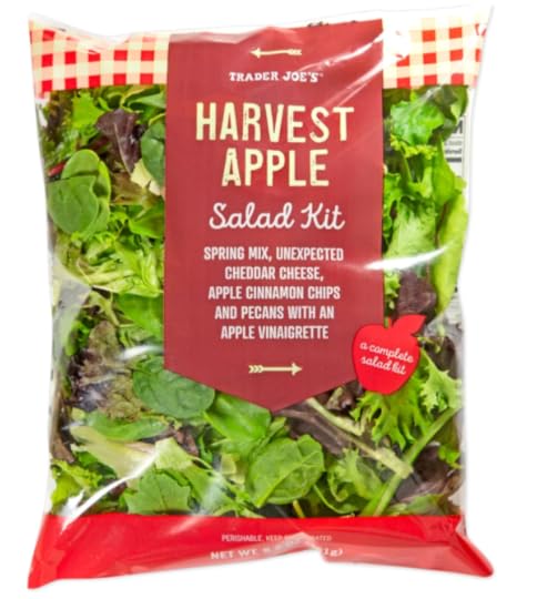 trader joe's thanksgiving sides harvest apple salad kit