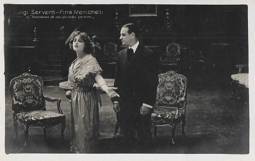 Pina Menichelli in Il romanzo di un giovane povero (1920)