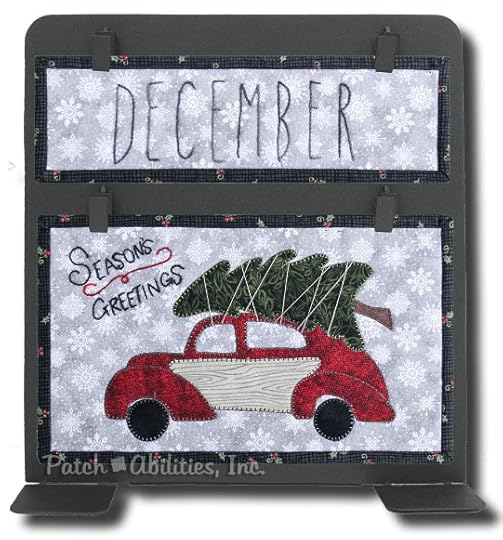 Patch Abilities Calendar Series Project Pattern - December