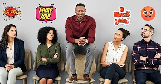 Being around hate doesn't feel good.