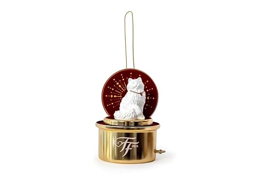 fancy feast cat christmas ornament