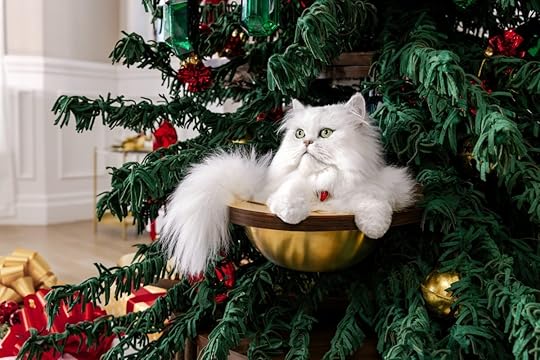 Cat Christmas tree from Fancy Feast FeastiviTREE
