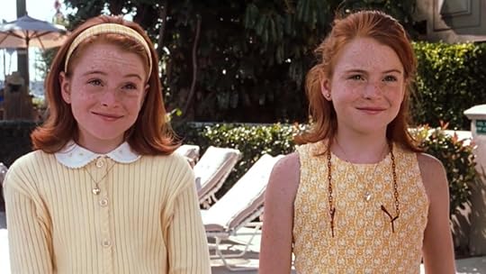 Lindsay Lohan in the 1998 remake of The Parent Trap.
