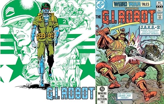 DC Comics' first G.I. Robot, J.A.K.E. II.