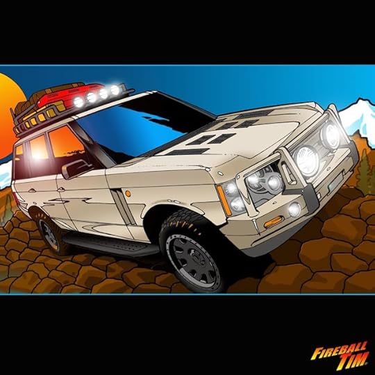Range Rover Automotive Pop Culture Cars by Fireball Tim Garage
