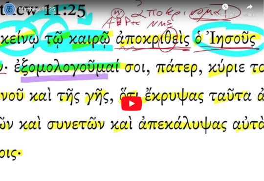 Matthew 11_25