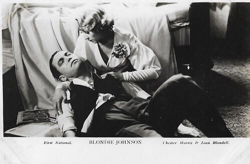 Joan Blondell and Chester Morris in Blondie Johnson (1933)