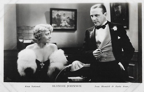 Joan Blondell and Earle Foxe in Blondie Johnson (1933)