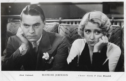 Joan Blondell and Chester Morris in Blondie Johnson (1933)
