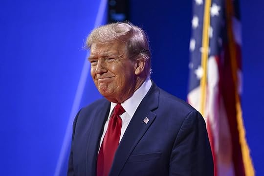Former US President Donald Trump makes a speech as he attends the 2024 Conservative Political Action Conference (CPAC) at the Gaylord National Resort and Convention Center in National Harbor, Maryland, United States on February 24, 2024 [Celal Güneş/Anadolu Agency]