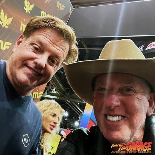 Chip Foose Automotive Pop Culture Car Art by Fireball Tim Garage