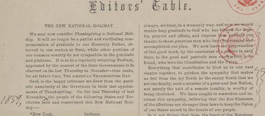 A single yellowed page of a magazine, with all type and no photos, under the headline, 