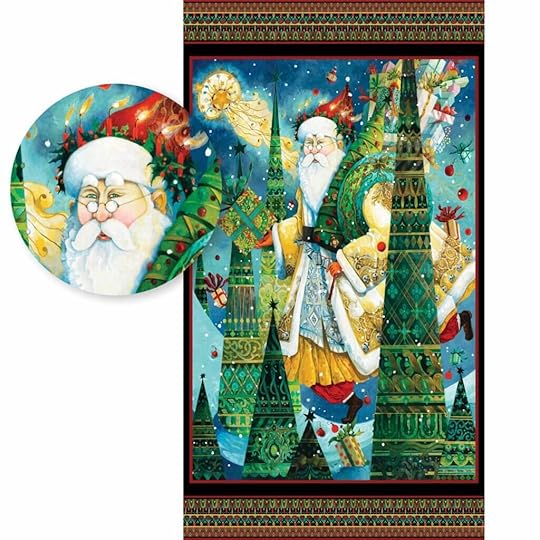 NEW! Christmas Spirit fabric collection by David Galchutt for Benartex Designer Fabric