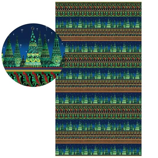 NEW! Christmas Spirit fabric collection by David Galchutt for Benartex Designer Fabric