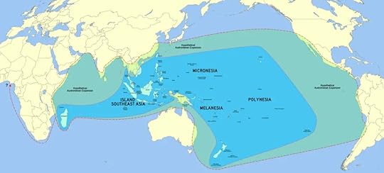 The Extent of the Austronesian Language Family - Vivid Maps