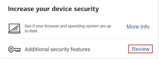 additional security features