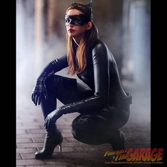 Catwoman Automotive Pop Culture Car Art by Fireball Tim Garage