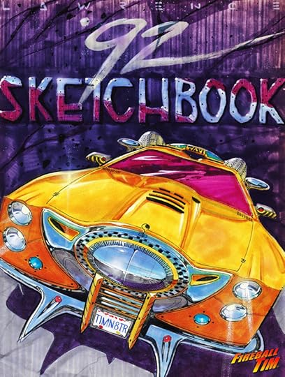 Fireball Sketchbook Automotive Pop Culture Car Art by Fireball Tim Garage