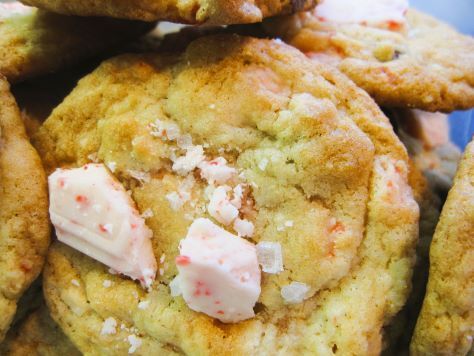 Bready or Not: Peppermint Bark Cookies 
