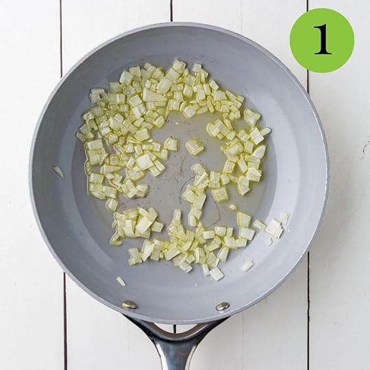 Step 1 of Italian Peas