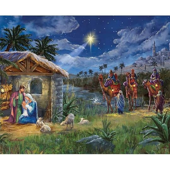 NEW! Christmas Wishes Nativity Fabric Panel now Available at ShopNZP.com