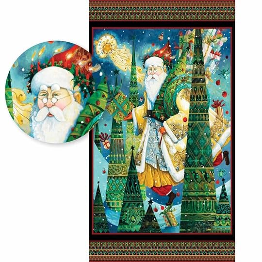 NEW! Christmas Spirit Fabric Panel now available at ShopNZP.com. 