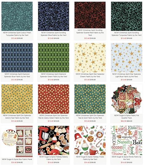 Shop Christmas and Holiday Fabrics at Nancy Zieman Productions at ShopNZP.com