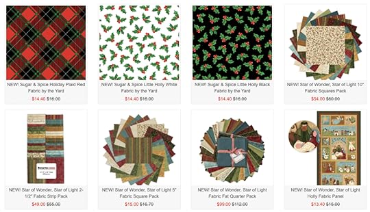 Shop Christmas and Holiday Fabrics at Nancy Zieman Productions at ShopNZP.com