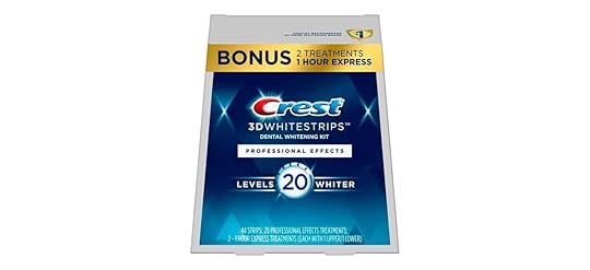 Crest 3D Whitestrips Professional Effects Teeth Whitening Strip Kit