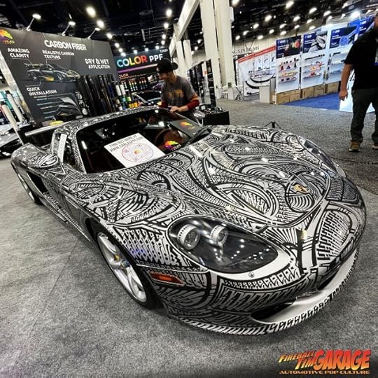 SEMA 2024 Automotive Pop Culture Car Art by Fireball Tim Garage