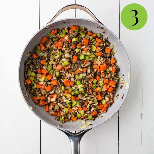 Step 3 of Vegetable Stuffing