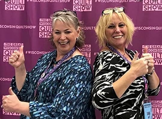 2019 Deanna Springer and Dana Casey at Quilt Show