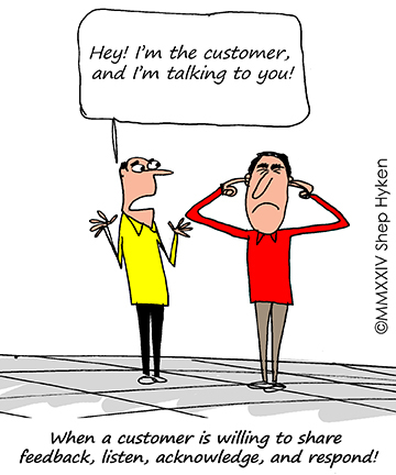 responding to customer feedback