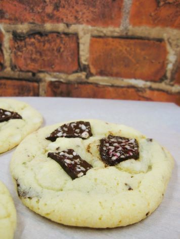 Bready or Not Original: White Chocolate-Peppermint Bark Cookies