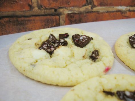 Bready or Not Original: White Chocolate-Peppermint Bark Cookies