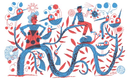 aplus 3HOLA AMIGA red and blue.png