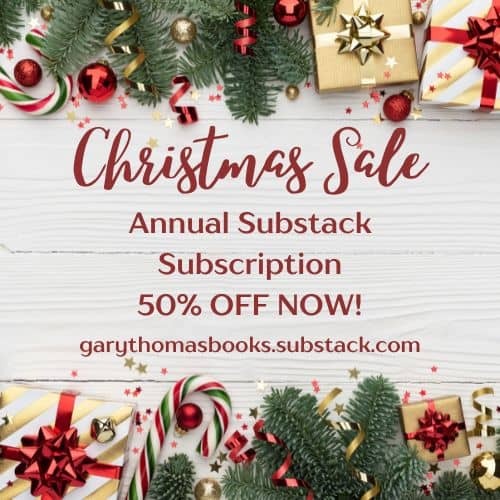 Christmas Sale on Annual Substack Subscriptions 50% off NOW!