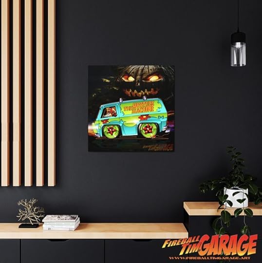 Scooby Doo Mystery Machine Fireball Tim Garage is Automotive Pop Culture Cars