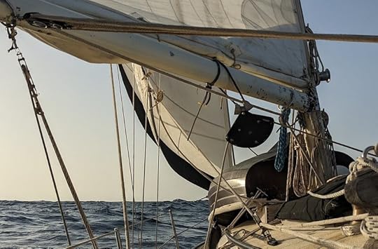 Full sail in the Atlantic