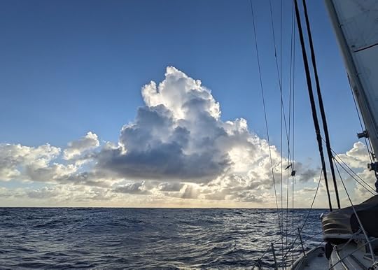 Sailing into night