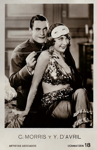 Chester Morris and Yola d'Avril in Cock of the Air (1932)