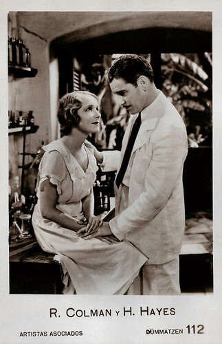 Ronald Colman and Helen Hayes in Arrowsmith (1931)