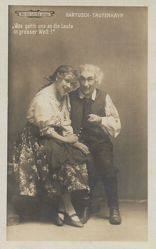 Louise Kartusch and Ernst Tautenhayn in Wo die Lerche singt (1918)