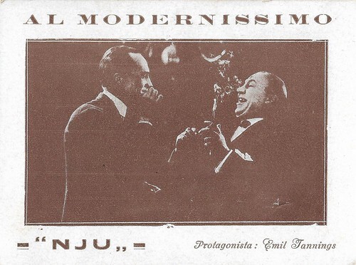 Emil Jannings and Conrad Veidt in Nju
