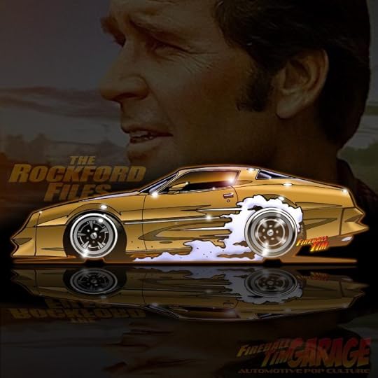 Rockford Files Fireball Tim Garage Automotive Pop Culture Cars