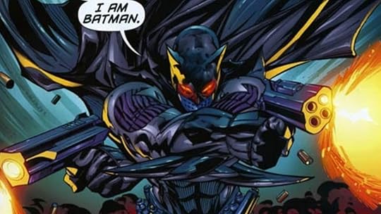 Jason Todd (The Red Hood) in his brief time as Batman.